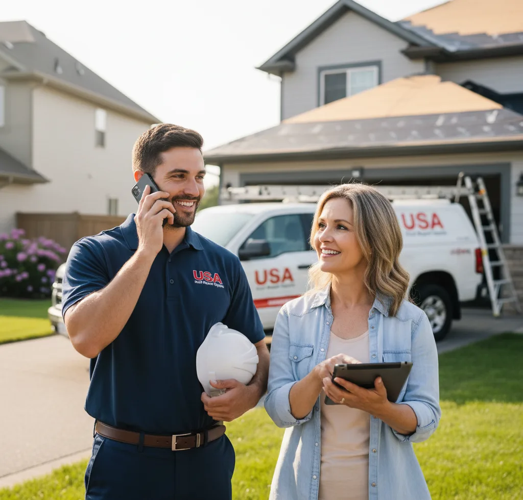 USA Roof Repair Experts customer support in Sykesville